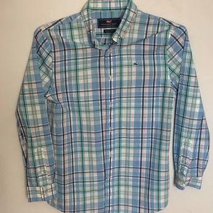 Vineyard Vines Plaid Button Down
